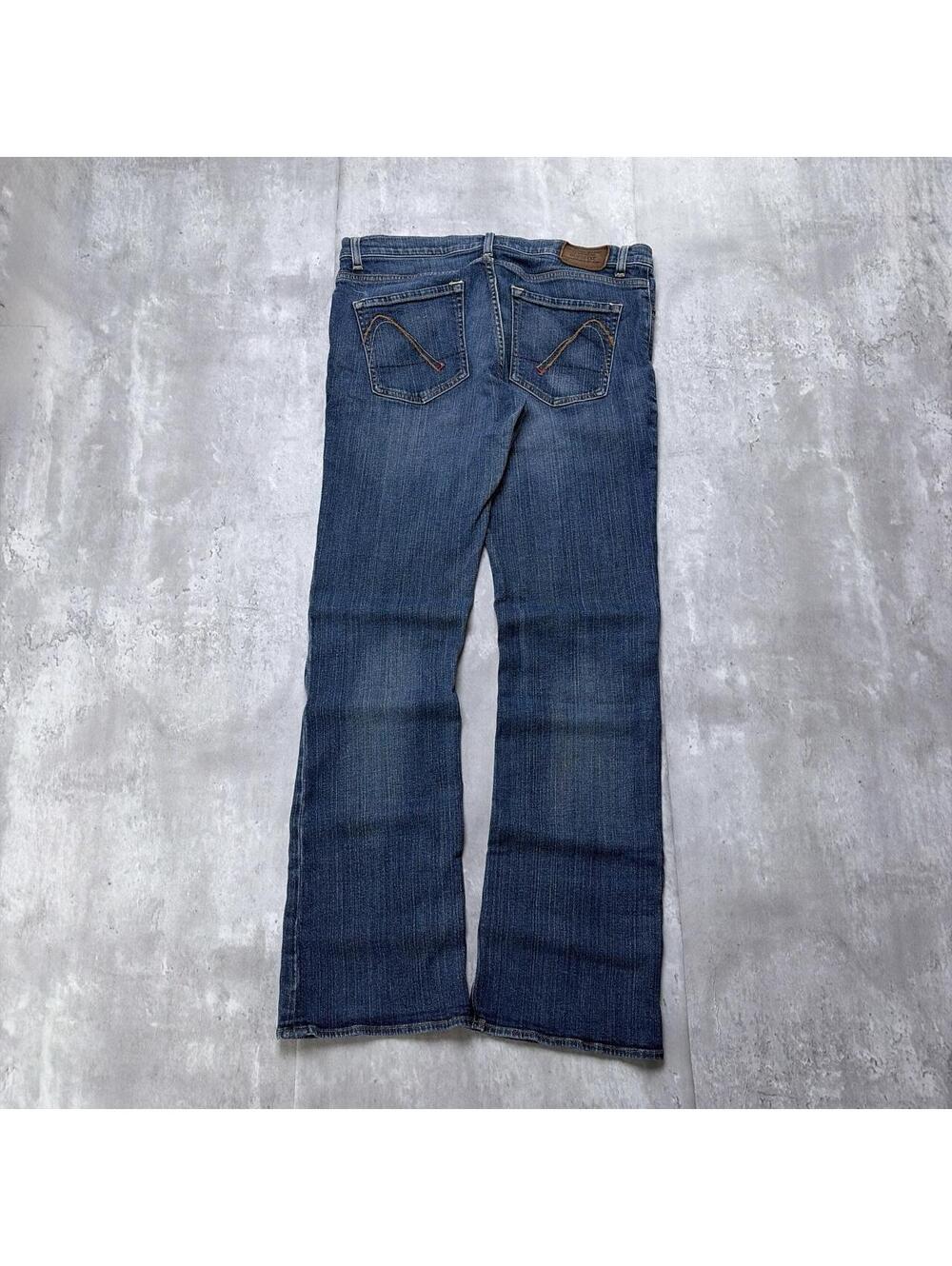 Y2K Dark Wash Guess Grunge Bootcut Denim Jeans